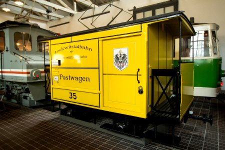 Postwagen Lockwitztalbahn - Straßenbahnmuseum Dresden (5)