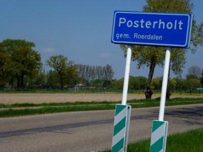 Posterholt (Roerdalen) entreebord