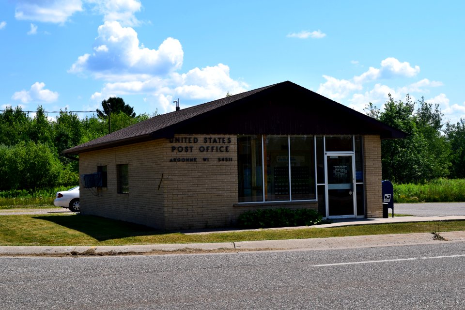 Post office, Argonne, WI