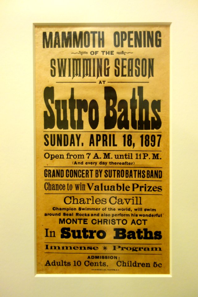 Poster - Sutro Baths - DSC03477