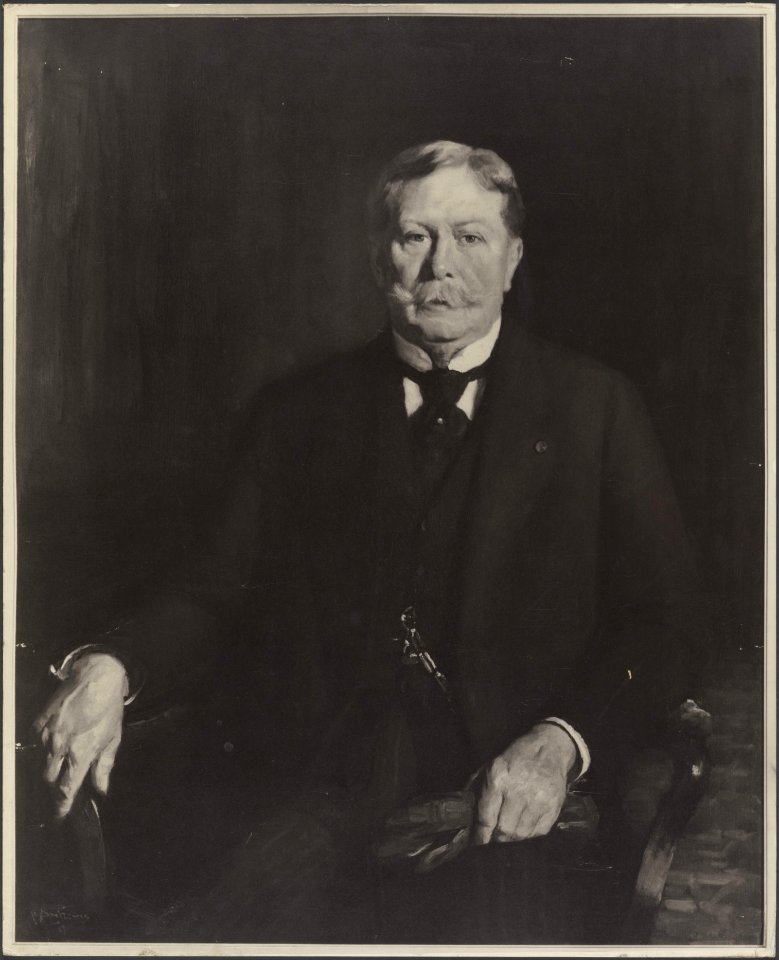 Portretschilderij Jacob Theodoor Cremer (1847-1923), Bestanddeelnr 858 16