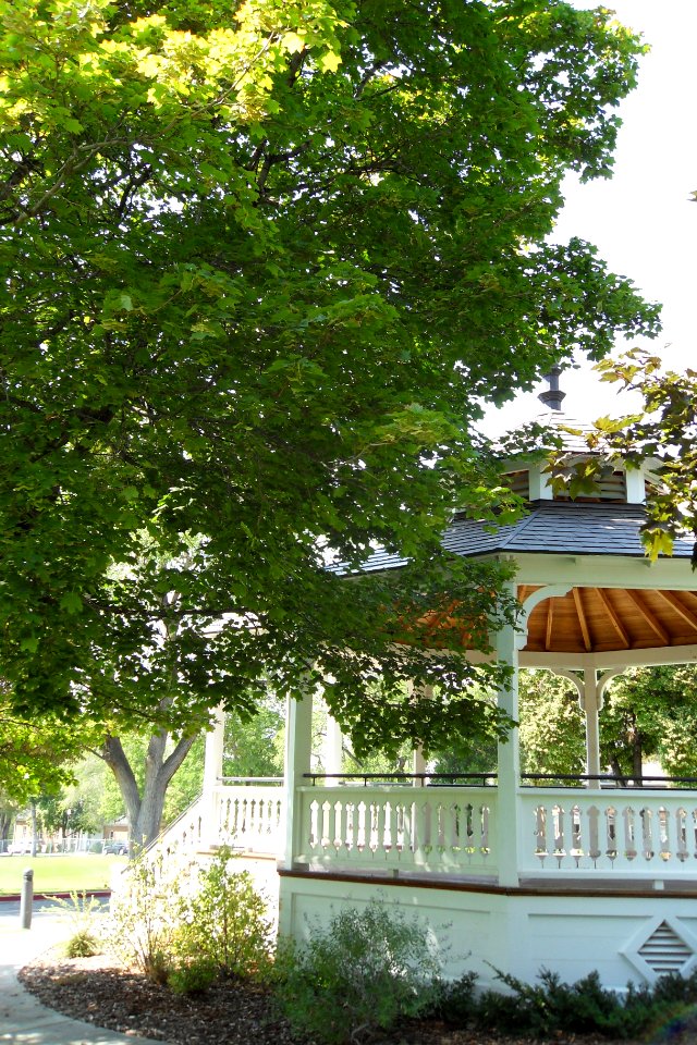 Post Bandstand looking north-west - 25 August 2012