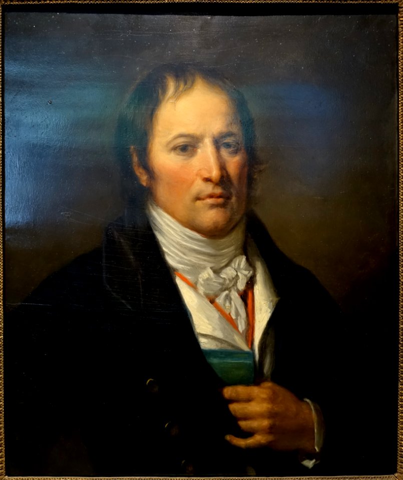 Portrtait of Jean-Nicolas Billaud-Varenne, by Jean-Baptiste Greuze, French, early 1790s, oil on panel - Dallas Museum of Art - DSC05261