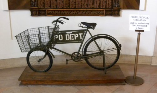 Postal Bicycle 1940s jeh