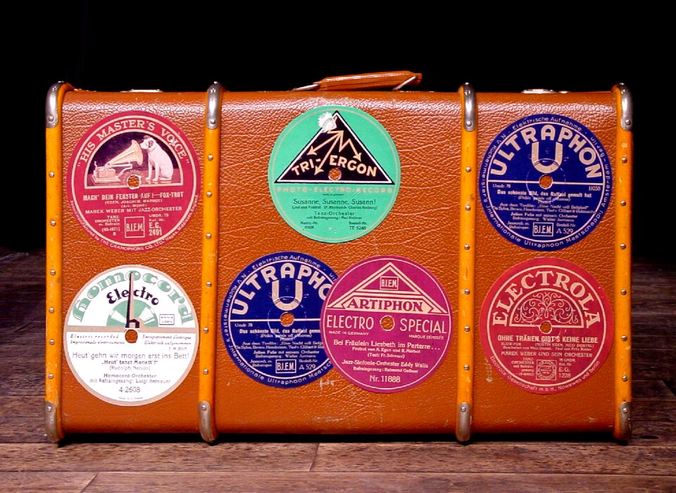Shellac 78rpm shellac label