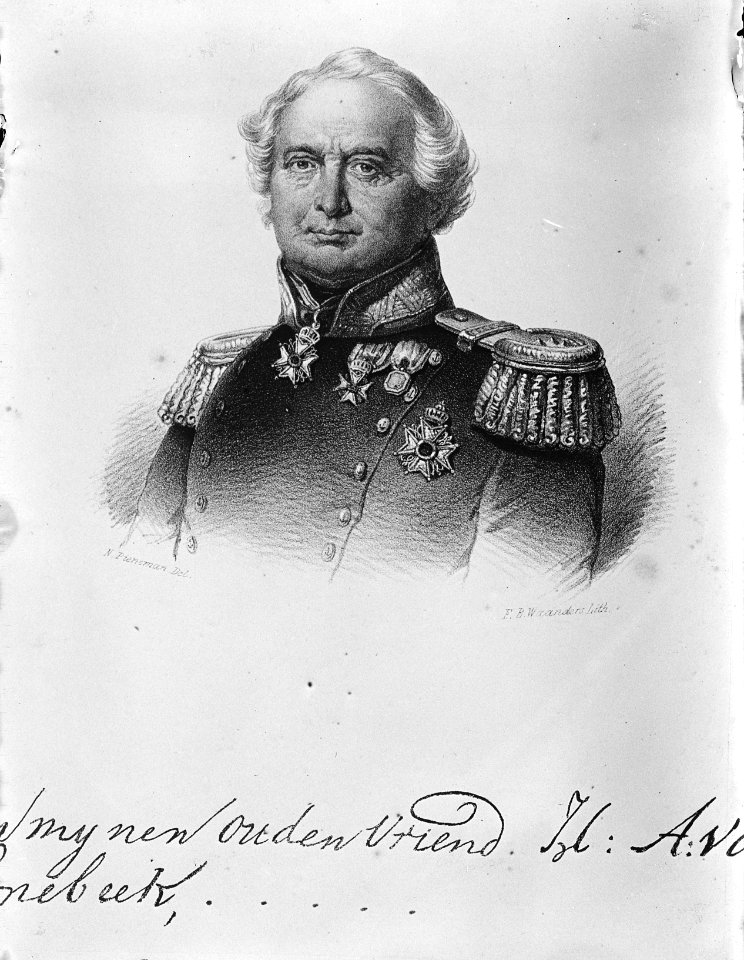 Portret van vice-admiraal A.W. de Man (1773-1861), Bestanddeelnr 935-3469