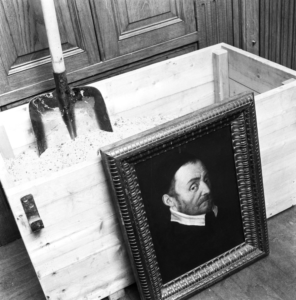 Portret van Willem van Oranje (Willem de Zwijger), door Dirck Barendsz, Bestanddeelnr 900-9910