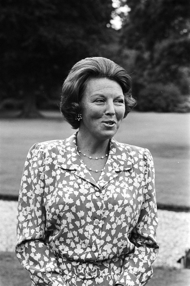 Portret van koningin Beatrix, Bestanddeelnr 932-2836