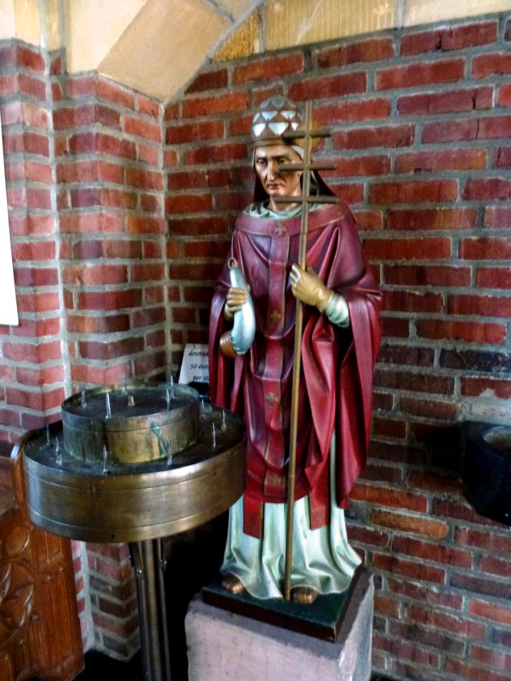Posterholt (Roerdalen) kerk, beeld H.Cornelius