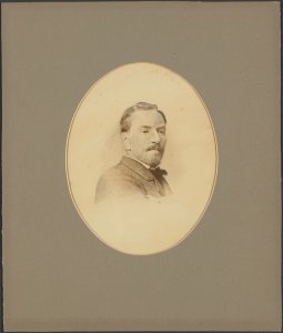 Portret van G.C. Clemen (oprichter Deli Maatschappij, in 1869 overleden), Bestanddeelnr 857 P11