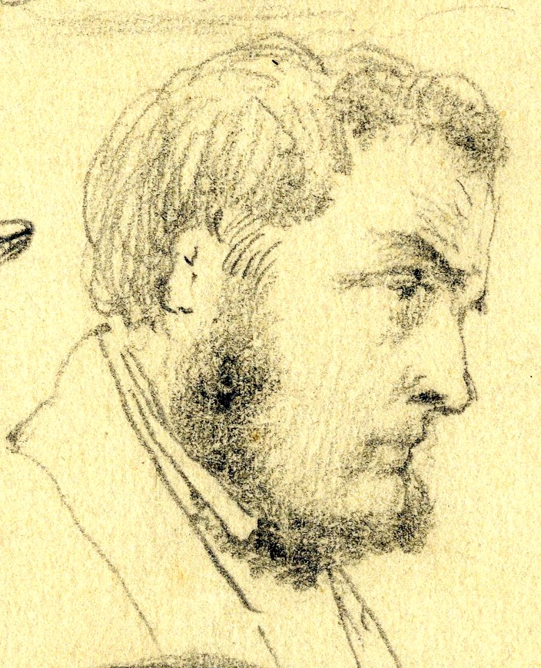 Portret van Johan Philip Menger (1859)