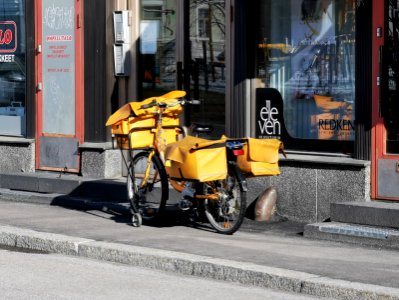 Post Bicycle Albertinkatu Oulu 20210331
