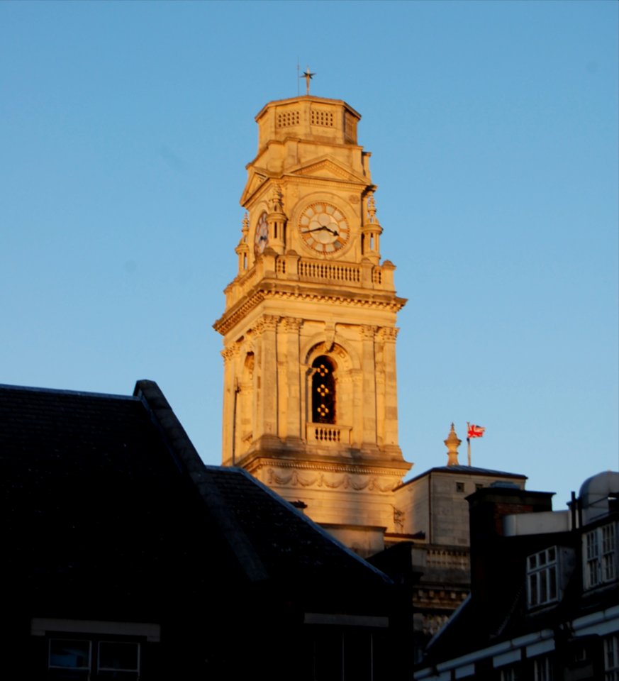 Portsmouth Guildhall, Guildhall Square, Portsmouth (NHLE Code 1104316) (November 2017) (Tower) (2)