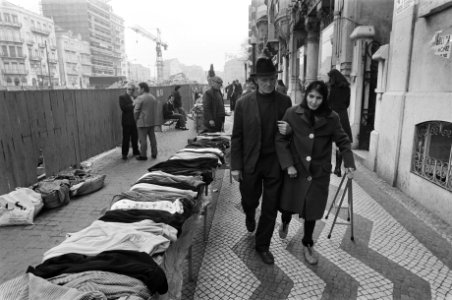 Portugal, politiek, straatbeelden etc. straatbeelden in Lissabon, Bestanddeelnr 927-7498