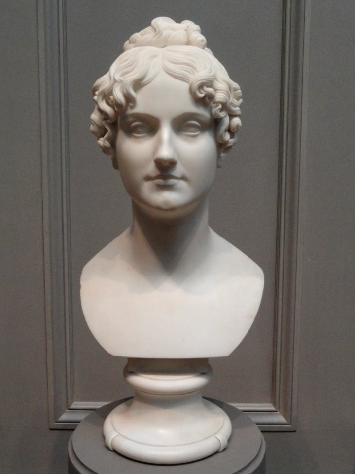 Possibly Lady Georgiana Bingam, by Bertel Thorvaldsen, modelled 1816 and or 1817-1818, carved c. 1821-1824, marble - National Gallery of Art, Washington - DSC00024