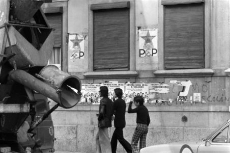Portugal, politiek, straatbeelden etc. straatbeelden in Lissabon, Bestanddeelnr 927-7496