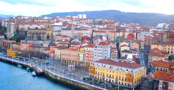 Portugalete - Panorámica desde el Puente de Vizcaya
