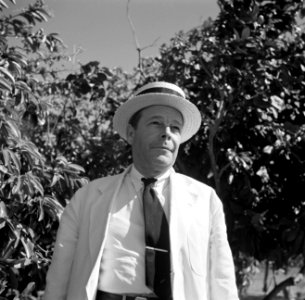 Portret van Harry Maal, eigenaar van plantage San Juan op Curaçao, Bestanddeelnr 252-7534