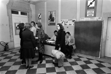 Portugal, politiek, straatbeelden, Bestanddeelnr 927-7474