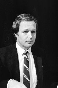 Portret van Jan Terlouw fractieleider van D66, Bestanddeelnr 931-2743