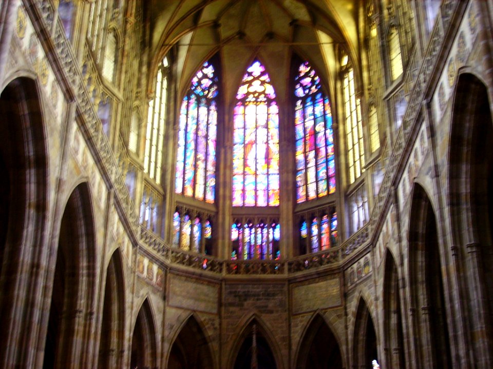 Prag Dom St. Vitus Innen Chor 1