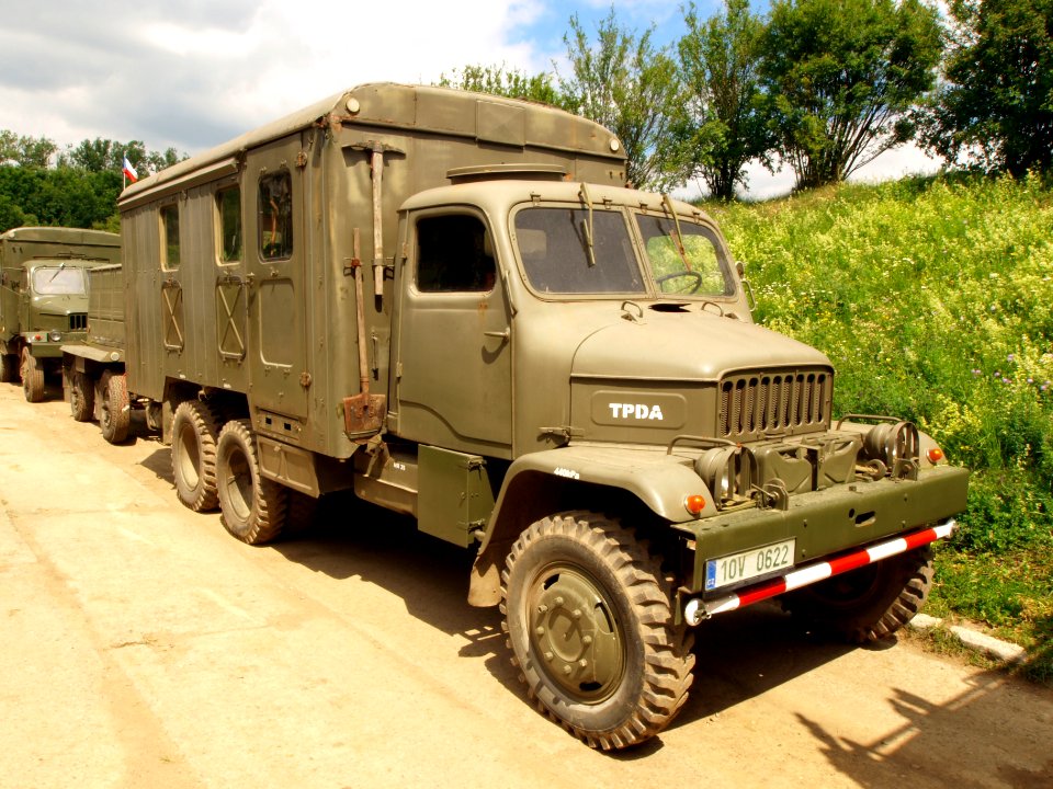Praga V3S with boxbody, used in various roles
