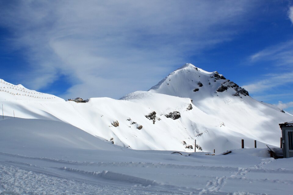 Mountains italy snow photo