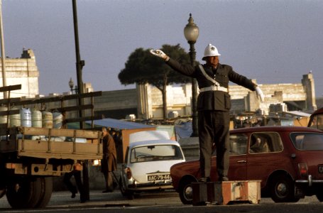 Portugal, verkiezingsstrijdstraatbeelden in Lissabon (begin 1975) straatbeelde, Bestanddeelnr 254-9572