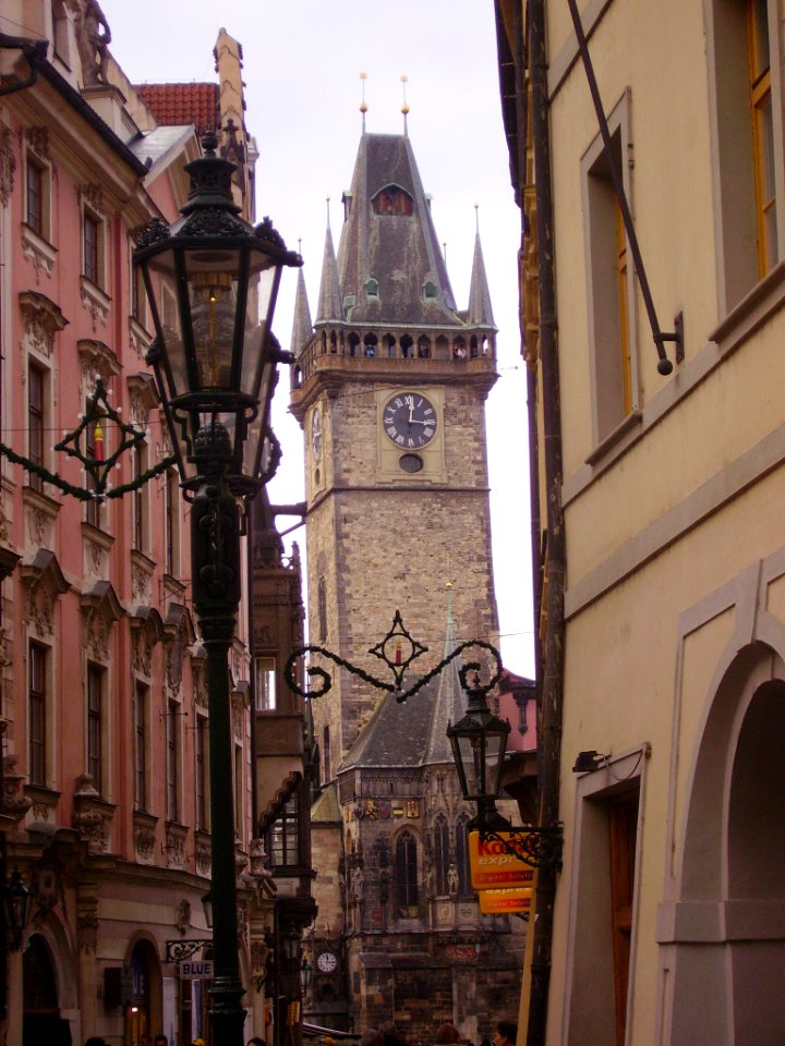Prag Rathaus Turm 2