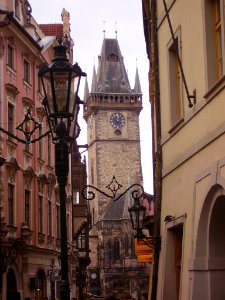 Prag Rathaus Turm 2 photo