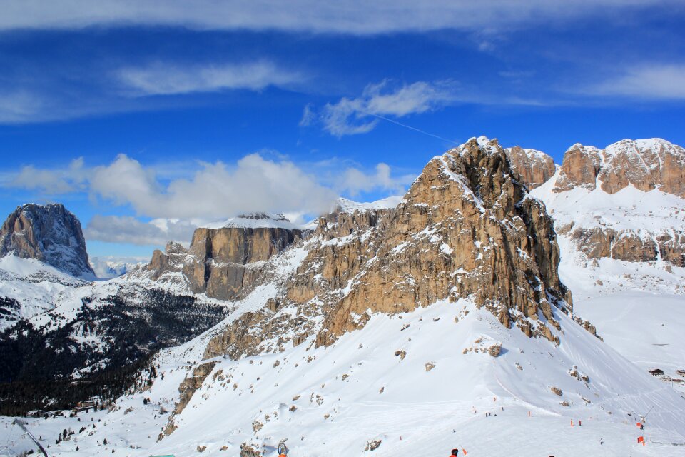 Italy mountains snow