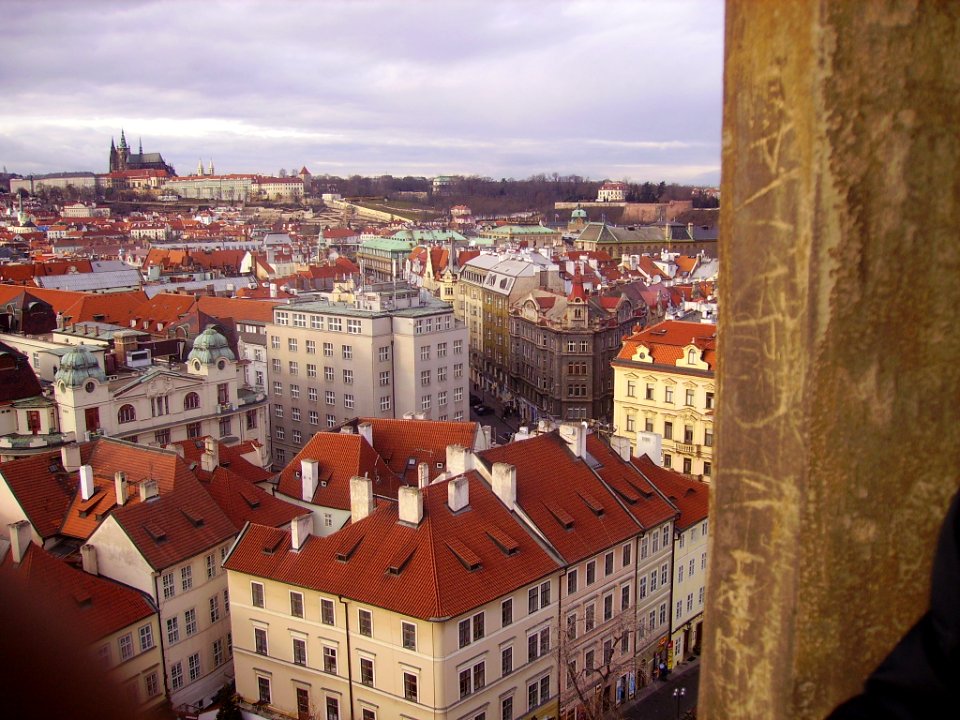 Prag Rathaus Panorama