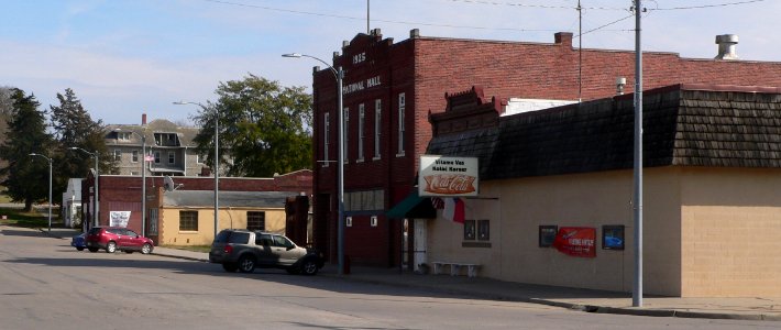 Prague, Nebraska downtown 1