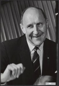 Portretten, ministers, Luns, JAMH, Bestanddeelnr 083-0800