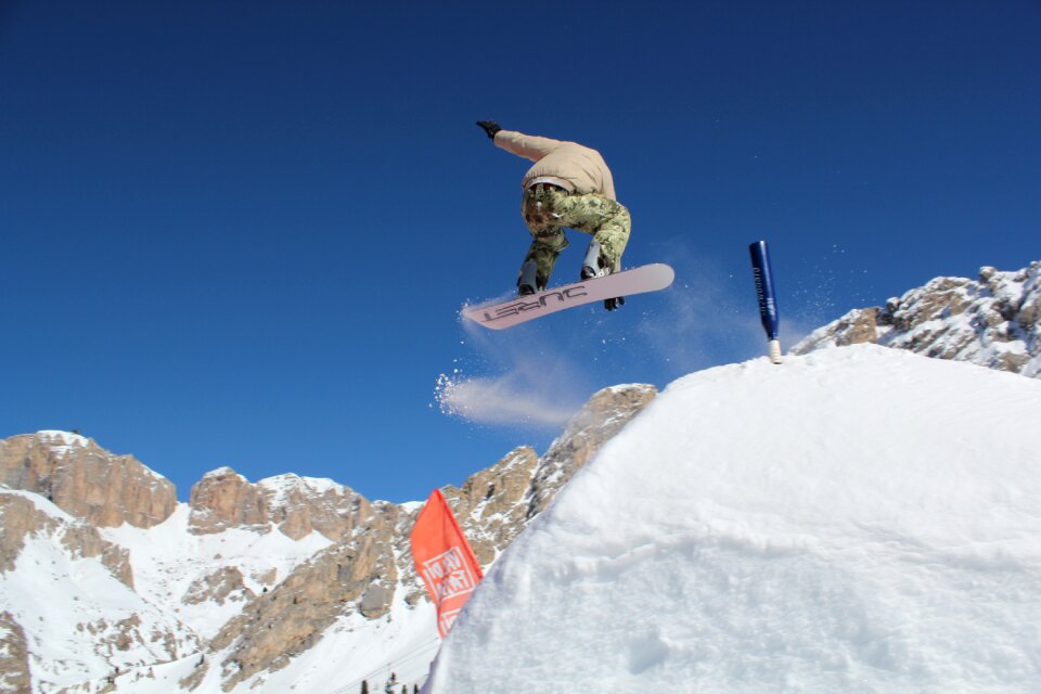 Extreme sports winter