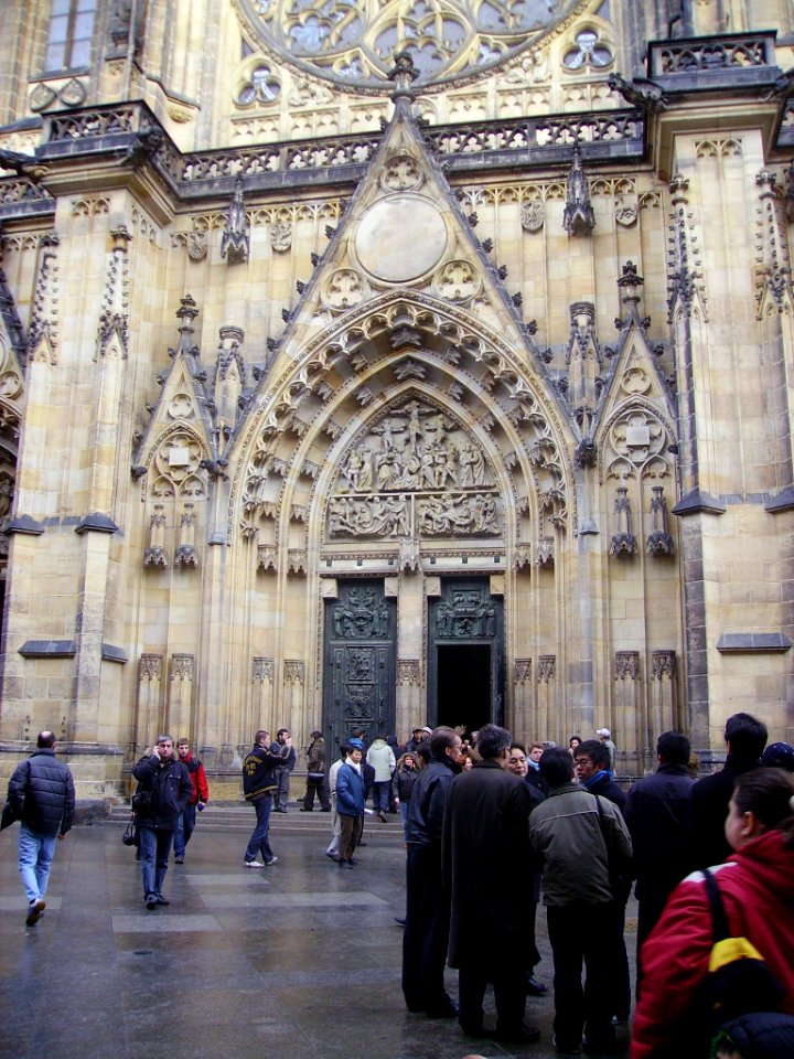 Prag Dom St. Vitus Portal