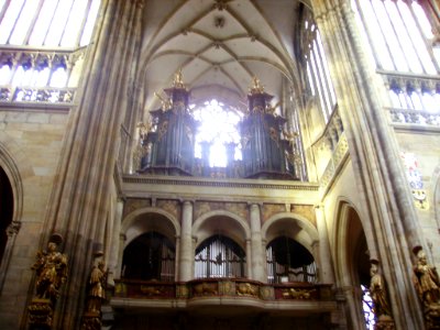 Prag Dom St. Vitus Innen Orgel 1