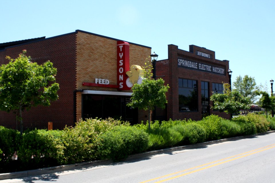 Poultry Historic District in Springdale, Arkansas