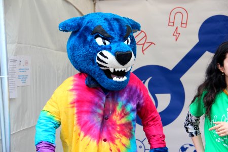 Pounce mascot, Atl Science Festival March 2018 photo