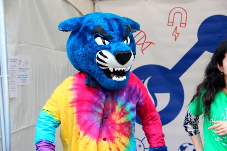 Pounce mascot, Atl Science Festival March 2018