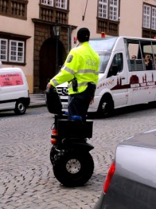 Prague segway police