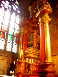 Prag Dom St. Vitus Innen Seitenaltar