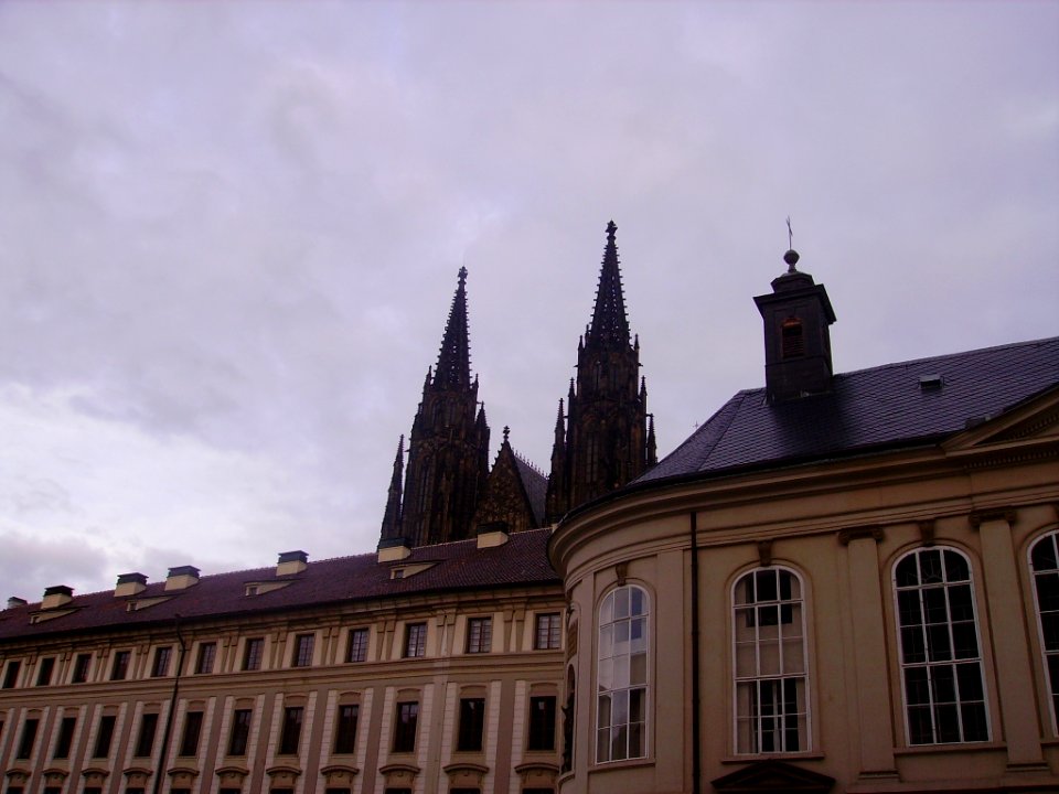 Prag Dom St. Vitus Tumspitzen