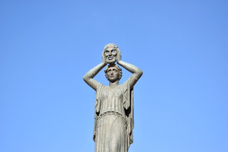 Madrid statue architecture