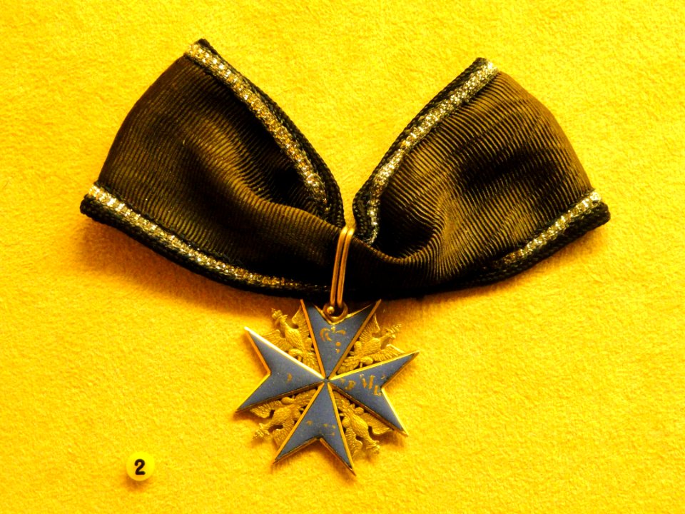 Pour le Mérite order, Prussia, A. A. Thesleff, 1814 - National Museum of Finland - DSC03994