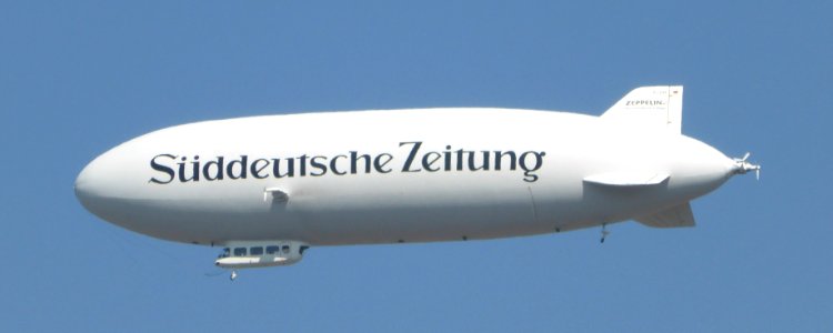 Prallluftschiff über München, 2015, 2