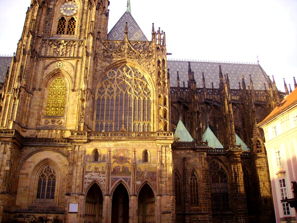 Prag Dom St. Vitus Goldenes Portal 1