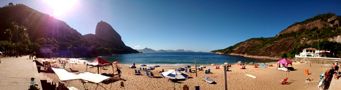 Praia Vermelha panorama
