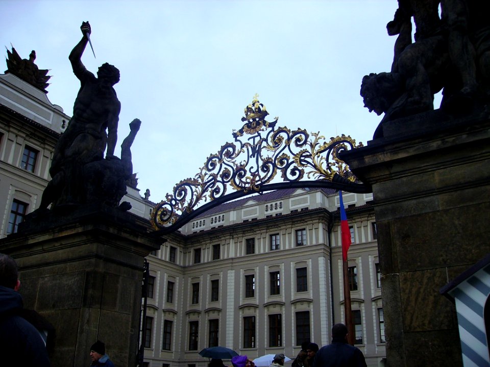 Prag Hradshin Eingang