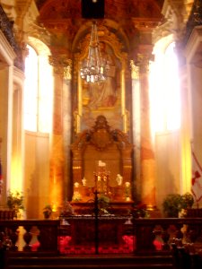 Prag Kathedrale St. Nikolaus Innen Altar 2 photo